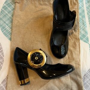Patent Leather Mary Jane Heels